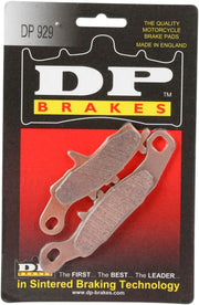 DP Brakes ATV/UTV Sintered Metal Brake Pads Front Copper Alloy Set of 2 - DP929