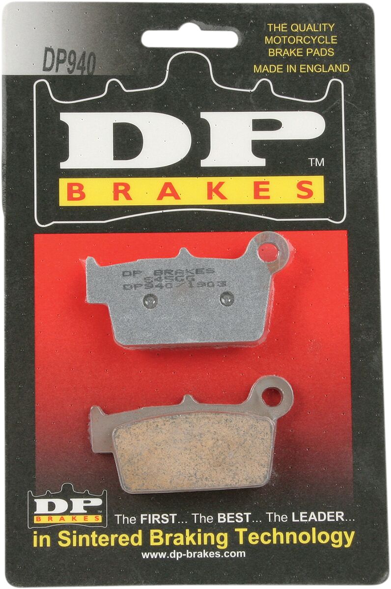 DP Brakes Standard DP Sintered Brake Pads Rear Sintered Metal Set