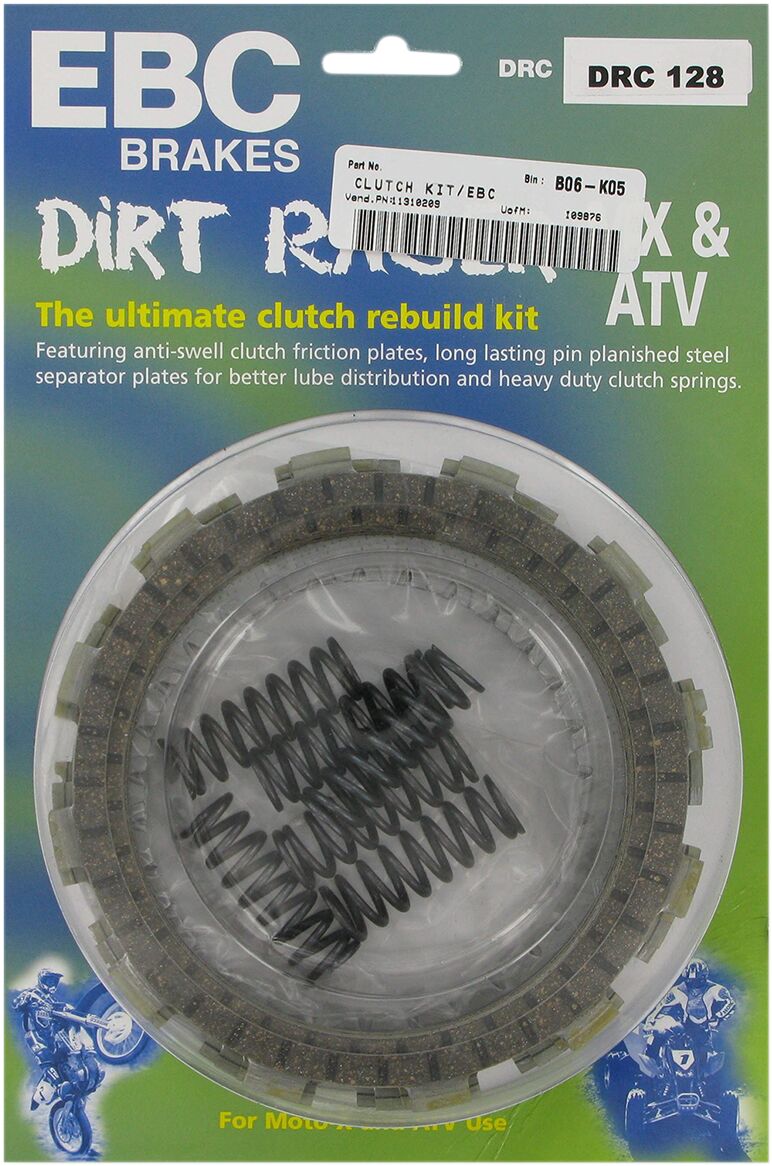 EBC DRC Series Clutch Kit for 1987-2006 YAMAHA YFZ 350 Friction Plate Set - DRC043