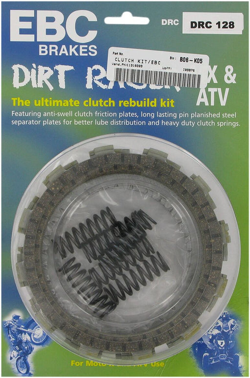EBC DRC Series Clutch Kit for 1986-1987, 1991-2014 HONDA TRX Friction Plate Set