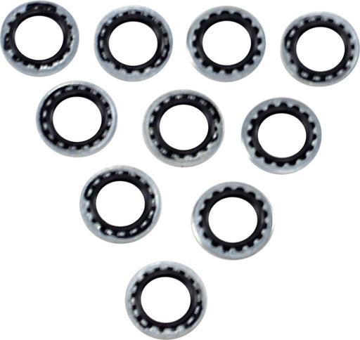 Drag Specialties Banjo Bolt Sealing Washers Silver 11,1 mm (7/16") Aluminium 10 Pack