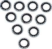 Drag Specialties Banjo Bolt Sealing Washers Silver 11,1 mm (7/16") Aluminium 10 Pack - 348013