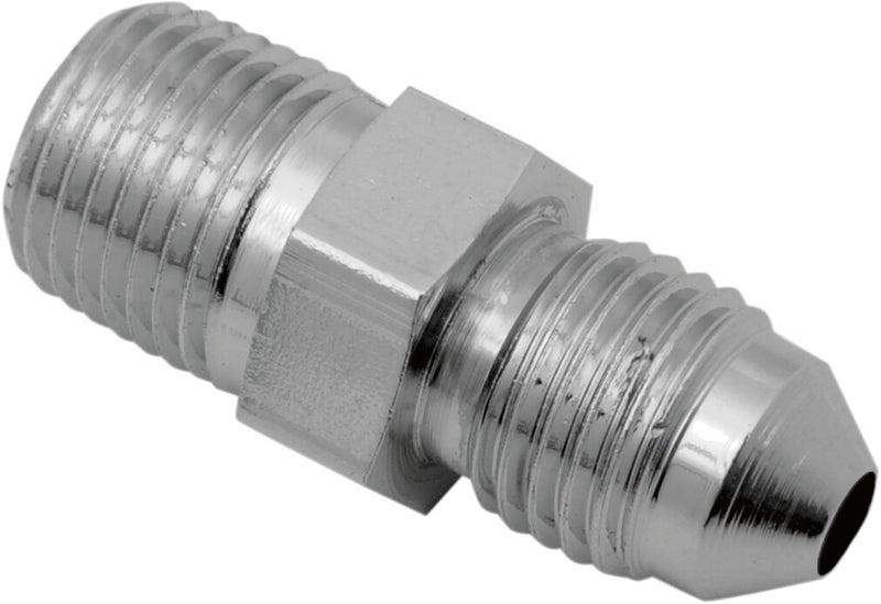 Drag Specialties Chrome Steel Brake Line Fitting - 244