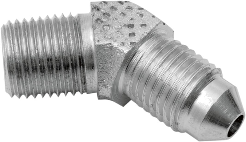 Drag Specialties Chrome Steel Brake Line Fitting - 293