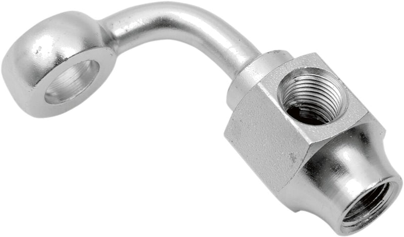 Drag Specialties Chrome Steel Banjo Fitting - 301