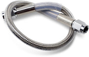 Drag Specialties Universal Brake Line Clear-Coated Silver Front Rear Stainless Steel - 812