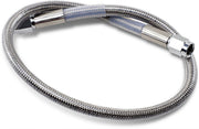 Drag Specialties Universal Brake Line Clear-Coated Silver Front Rear Stainless Steel - 818