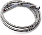 Drag Specialties Universal Brake Line Clear-Coated Silver Front Rear Stainless Steel - 854
