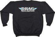 Drag Specialties Sweatshirt Black Crewneck Pullover M Casual Cotton Polyester Each