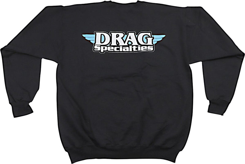 Drag Specialties Sweatshirt Black Crewneck Pullover M Casual Cotton Polyester Each