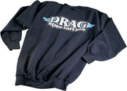 Drag Specialties Sweatshirt Black Crewneck Pullover 2XL Casual Cotton Polyester Each