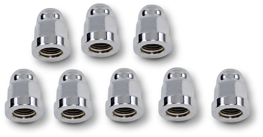 Drag Specialties Acorn Hardware Kits Chrome Silver Cylinder Base Nut Set
