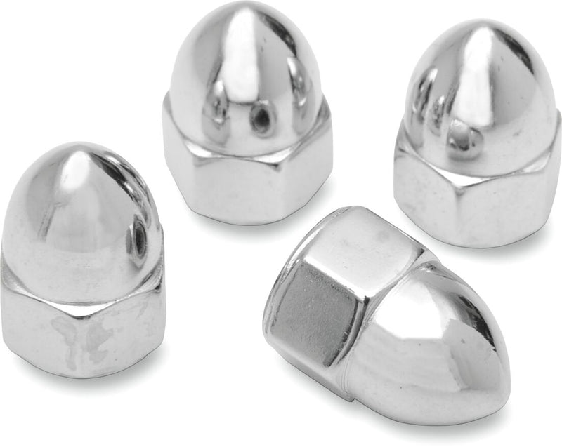 Drag Specialties Chrome Ware Acorn Nuts 3 Pack - MBP10703