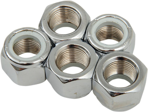 Drag Specialties Replacement Insert Nuts Silver Coarse Thread Fine Thread Nylon 5 Pack