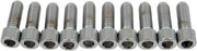 Drag Specialties Socket-Head Bolts Silver Smooth 10 Pack