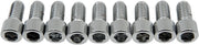Drag Specialties Socket-Head Bolts Silver Smooth 10 Pack - MPB237S