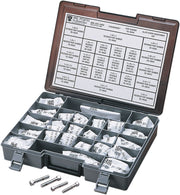 Drag Specialties Fine-Thread Socket-Head Bolt Assortment Kit Chrome Polished Silver Knurled Smooth - MK203