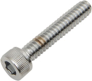 Drag Specialties Replacement Socket-Head Bolts Chrome Polished Silver Coarse Thread Knurled 10 Pack