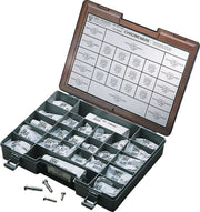 Drag Specialties Hex-Head Bolt Assortment Chrome Polished Silver Coarse Thread Multi Functional Kit