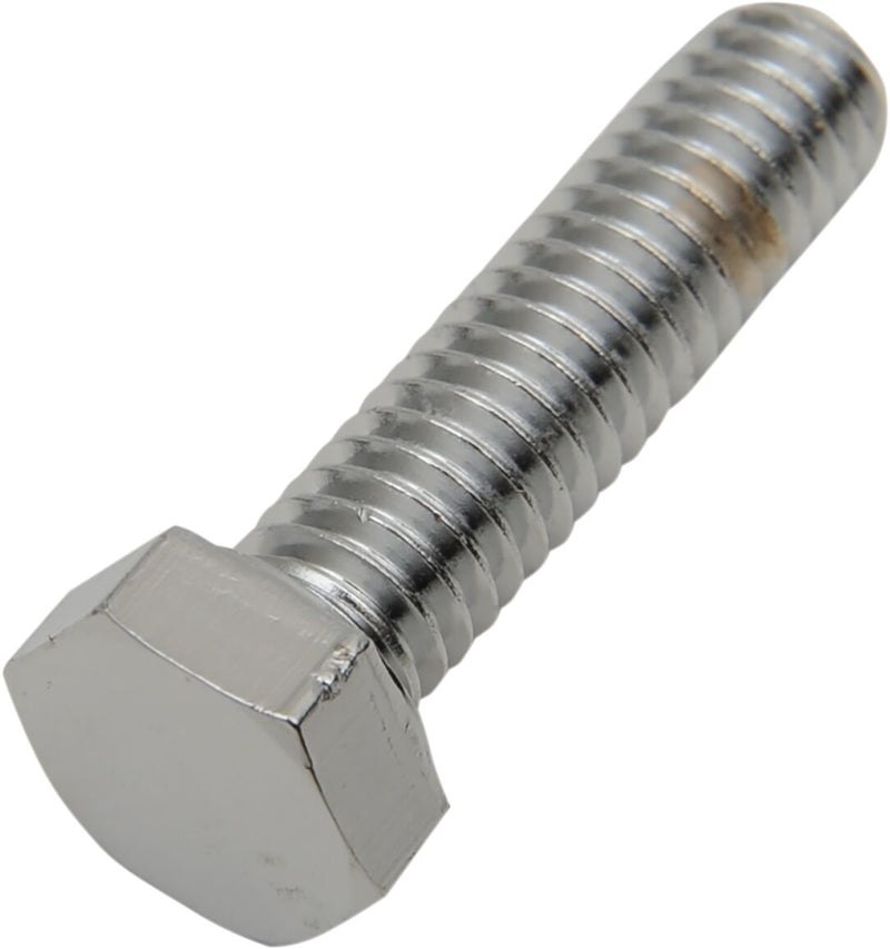 Drag Specialties Replacement Hex-Head Bolts Silver 10 Pack