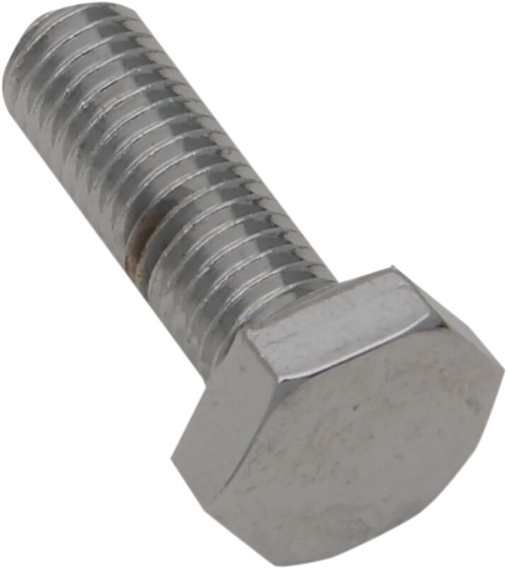 Drag Specialties Replacement Fine Thread Hex Head Bolts Chrome Polished Silver 10 Pack - MPB138