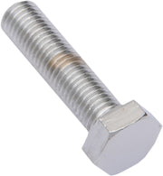 Drag Specialties Replacement Fine Thread Hex Head Bolts Chrome Polished Silver 10 Pack