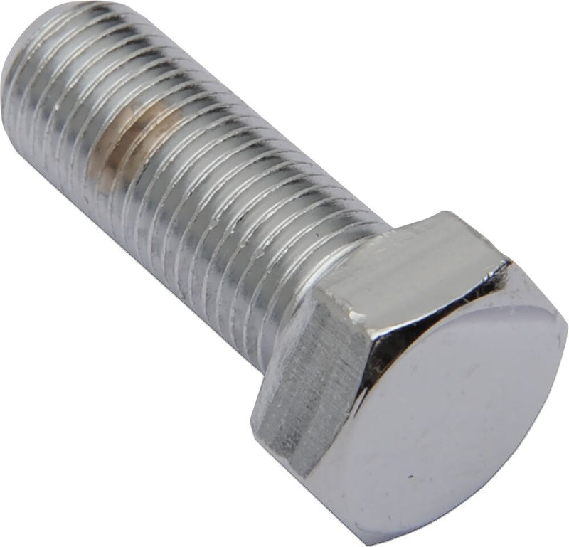 Drag Specialties Replacement Fine Thread Hex Head Bolts Chrome Polished Silver 10 Pack