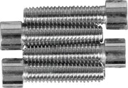 Drag Specialties Handlebar Clamp Bolt Set Chrome Silver Smooth Socket-Head - MK140S