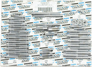 Drag Specialties Motor Bolt Set Chrome Silver Smooth Socket-Head
