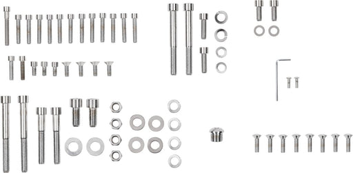 Drag Specialties Smooth Motor Bolt Set for 1971-1976 Harley-Davidson FXR and 1970-1976 Harley-Davidson Touring Motorcycles