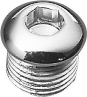Drag Specialties Timing and Oil Tank Drain Plug Silver Multi - MK135