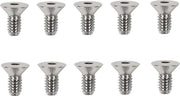 Drag Specialties Derby/Inspection Covers Only Screw Set Chrome Silver Socket-Head Derby Cover