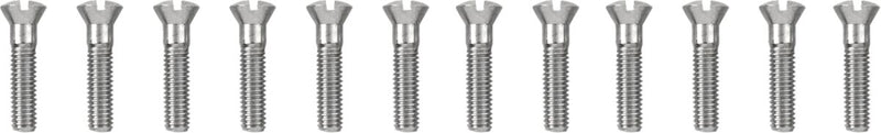 Drag Specialties Cam Cover Bolt Kit Chrome Silver Smooth Socket-Head Steel