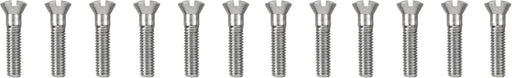 Drag Specialties Cam Cover Bolt Kit Chrome Silver Smooth Socket-Head Steel
