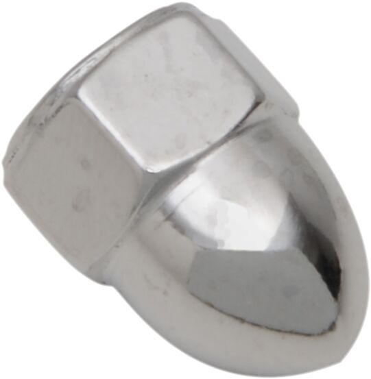 Drag Specialties Acorn Nut Sets Silver 10 Pack