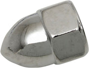 Drag Specialties Acorn Nut Sets Silver 10 Pack