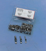 Drag Specialties End Plug Assortment Silver Steel Kit - MK209
