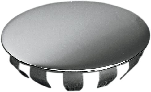 Drag Specialties Swingarm Pivot Cap/Headlight Visor Hole Plug Silver Each
