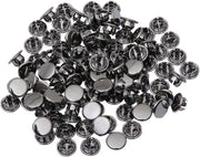 Drag Specialties Refill End Plug Bag Chrome Silver Replacement Steel 100 Pack - MPB412