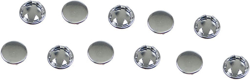 Drag Specialties End Plugs Silver Socket Steel 10 Pack