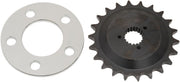 Drag Specialties Offset Sprocket Kit Black Mainshaft - 191368-BX-LB1