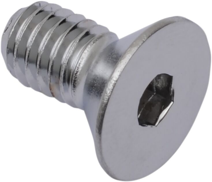 Drag Specialties Countersunk Socket-Head Bolts Silver 10 Pack