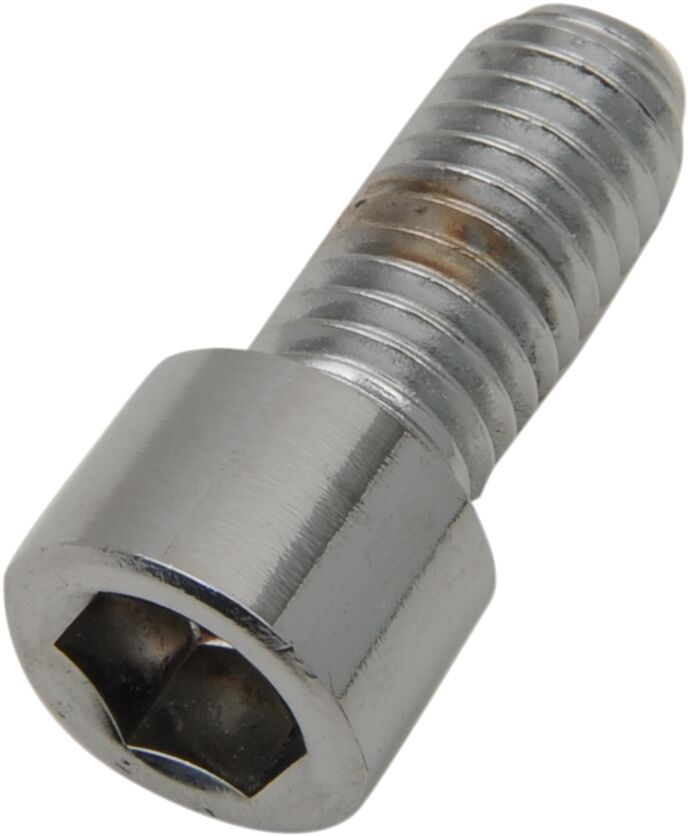 Drag Specialties Replacement Coarse Thread Socket-Head Bolts Chrome Polished Silver Smooth 5 Pack - MPB722S