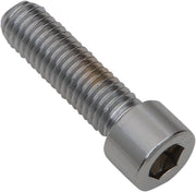 Drag Specialties Replacement Coarse Thread Socket-Head Bolts Chrome Polished Silver Smooth 5 Pack
