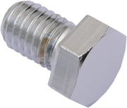 Drag Specialties Replacement Hex-Head Bolts Silver 5 Pack