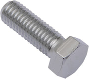 Drag Specialties Replacement Hex-Head Bolts Silver 5 Pack