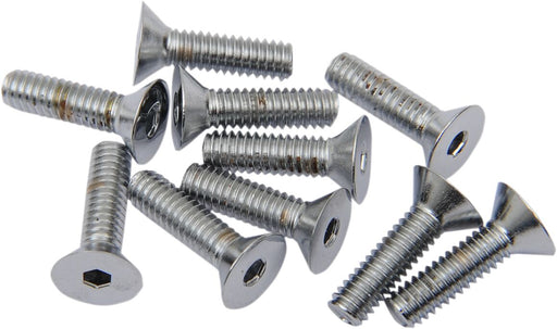 Drag Specialties Chrome 8-32 x 1/2" Countersunk Socket Head Bolt