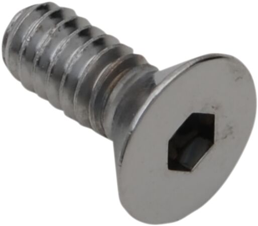 Drag Specialties Countersunk Socket-Head Bolts Silver 10 Pack