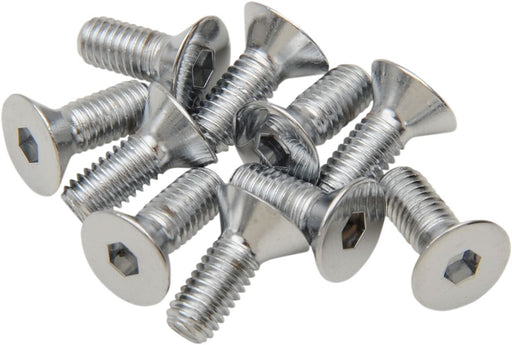 Drag Specialties Chrome 10-32 x 3/4" Countersunk Socket Head Bolt