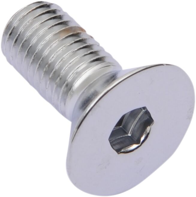 Drag Specialties Countersunk Socket-Head Bolts Silver 10 Pack